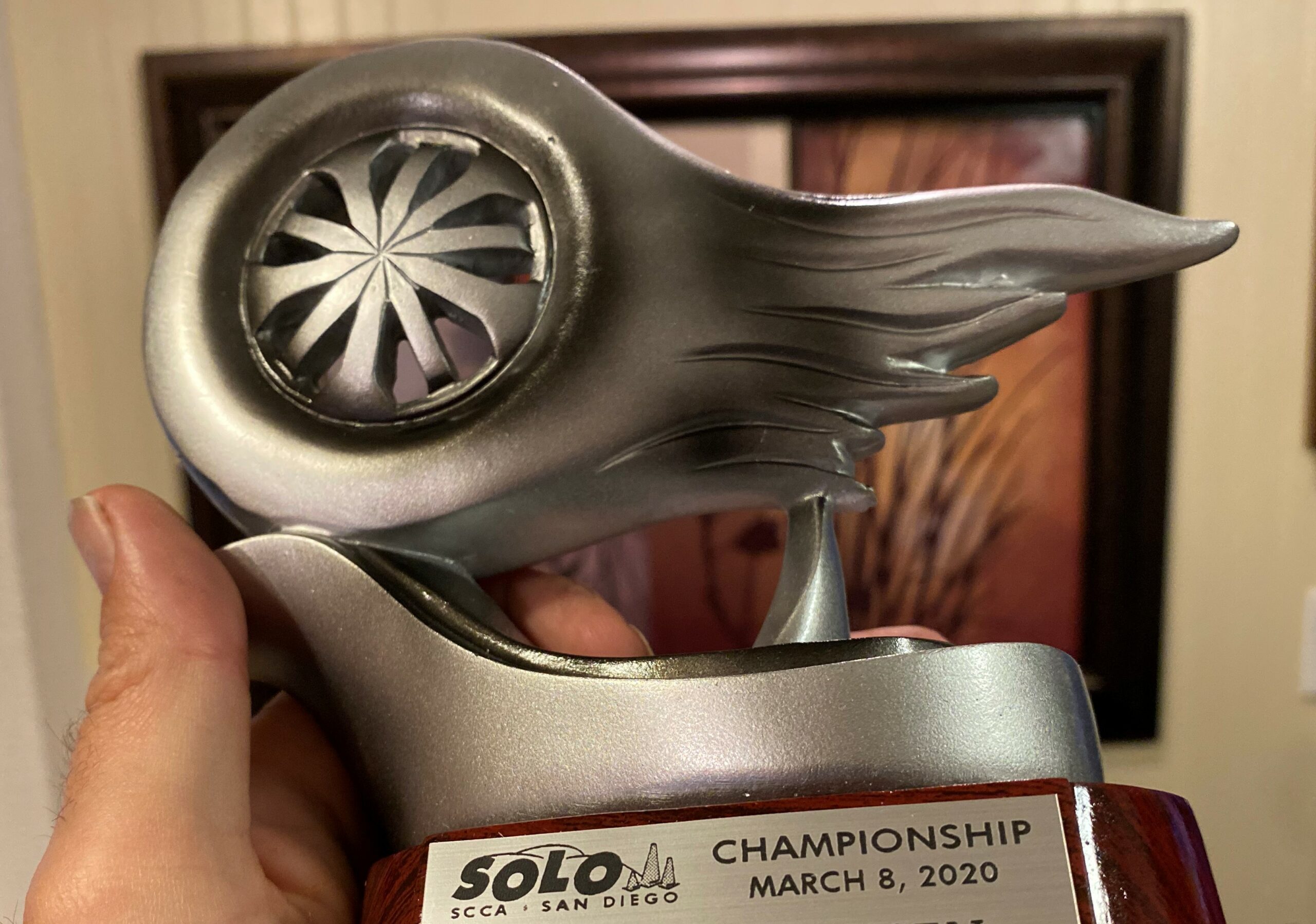 Solo Past Trophies and Awards San Diego Region SCCA
